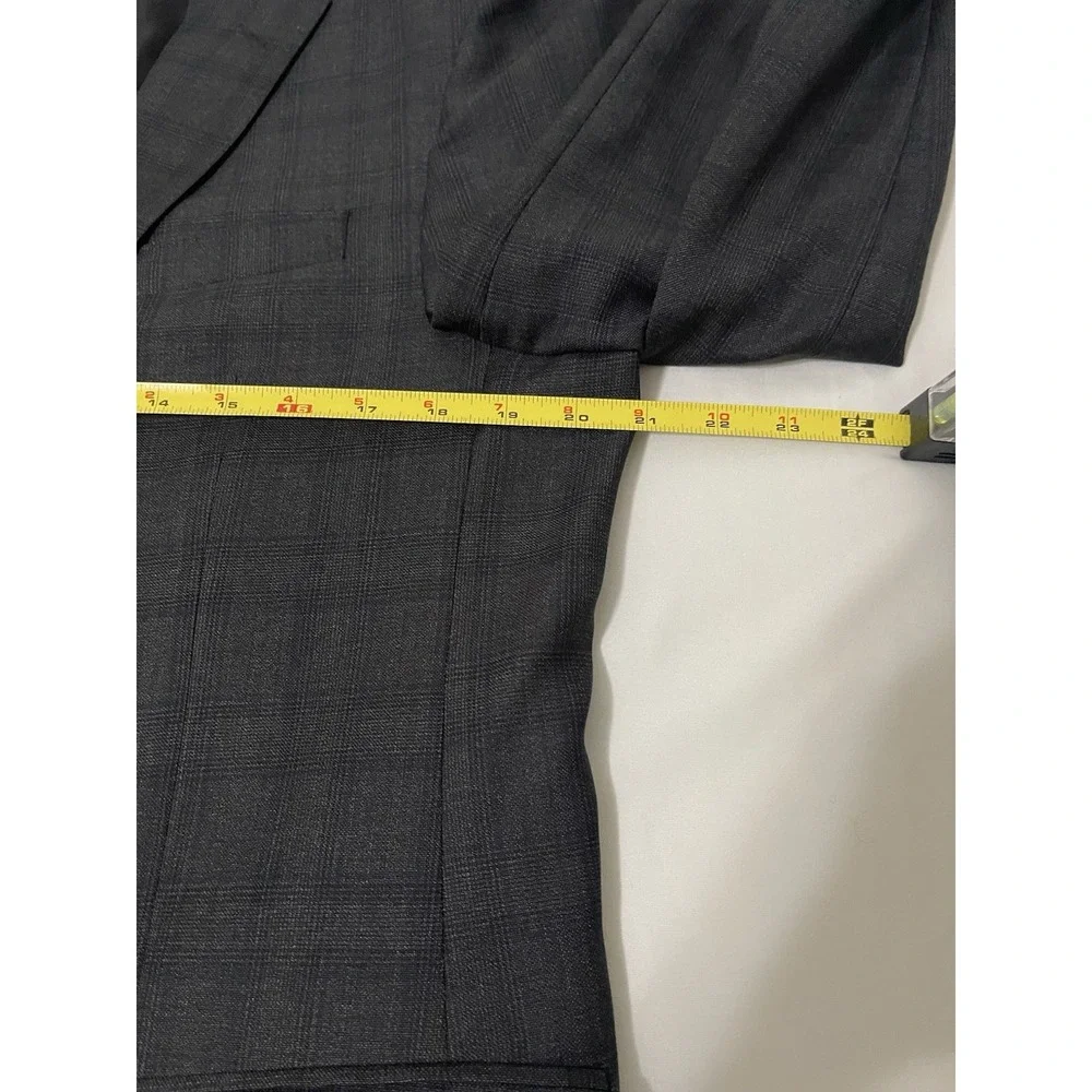 Z Zegna Blazer Men's‎ 54R Gray Turati Suit Jacket Blazer 100% Wool